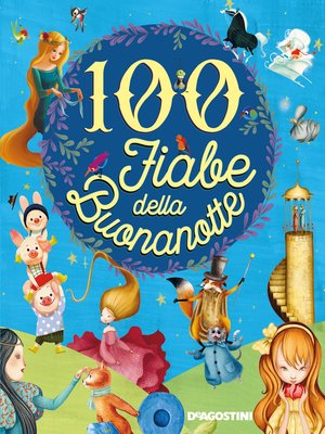 cover image of 100 fiabe della buonanotte